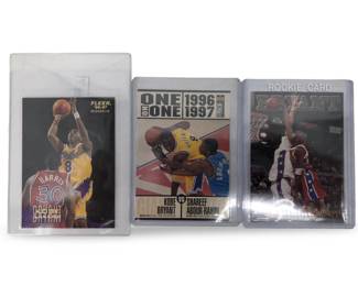 (3) Kobe Bryant Rookie Cards