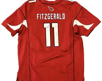 Signed Larry Fitzgerald Arizona Cardinals Jersey