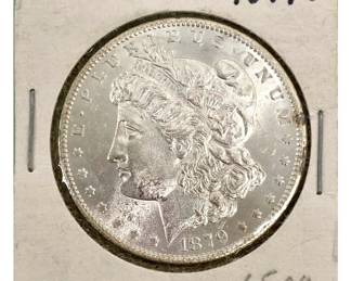 1879-O Morgan Silver Dollar BU