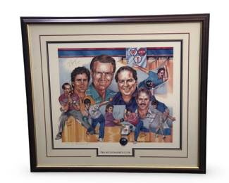 Autographed & Framed PBA Millionaire’s Club