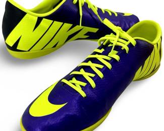 Nike Mercurial Purple & Yellow Sneakers