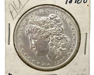 1890-O Morgan Silver Dollar BU