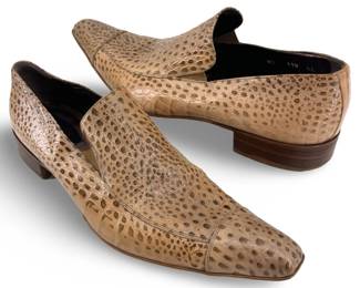 Marco Delli Textured Slip-On Dress Shoes