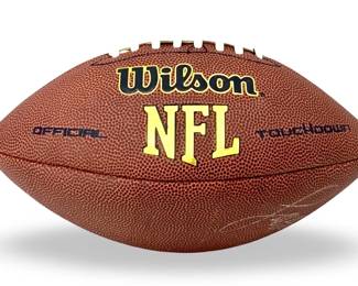 Signed Larry Fitzgerald Wilson NFL Football
