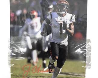 Ja’Marr Chase Autographed Photo W/COA