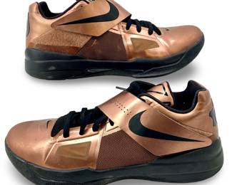 Nike Zoom Christmas Bronze Durant 4 Sneakers