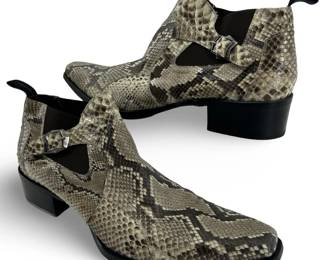 Botticelli Excel Snakeskin Boots