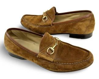 Luxurious Gucci Suede Loafers
