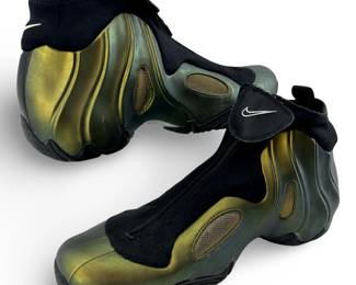 Nike Metallic Air Flightposite Boot Sneakers