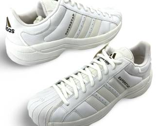 Classic White Adidas Superstar Sneakers