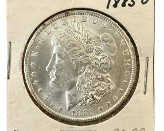 New Orleans 1885 Morgan Silver Dollar BU