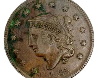 1835 Liberty Head Large Cent