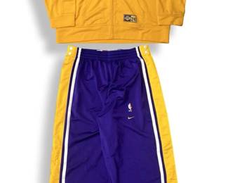 2XL/XL Black Mamba LA Lakers Track Set