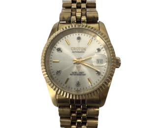 Croton Automatic 5ATM-165FT Water Resistant Watch