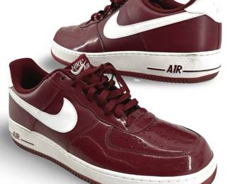 Nike Air Force 1 Low in Burgundy Leather