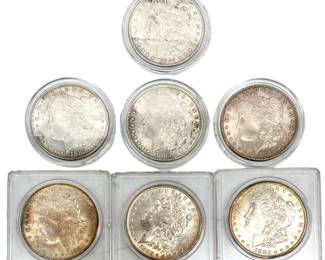 7-Piece Morgan Silver Dollar Collection