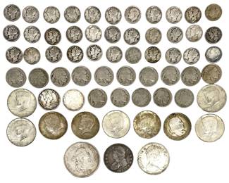 Diverse 64-Piece U.S. Coin Collection