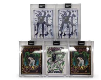 (5) Topps Project 2020 Derek Jeter/Tony Gwynn
