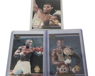 (13) Different Boxing Trading Cards Tyson/Ali