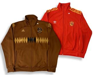 US 2XL Adidas Spain and South Africa Jackets