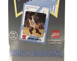 Box of Unopened North Carolina 1st Edition Cards