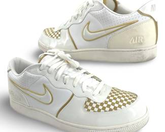 Nike Air Force 1 Low Premium White & Gold