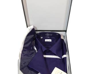 New Angelino Purple Men’s Shirt, Tie, Hanker-chief