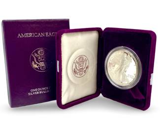 One Ounce Proof 999 Silver American Eagle Coin