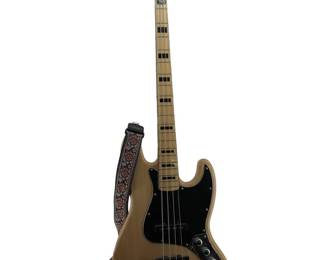 Vintage Fender Squire Jazz Bass Guitar