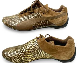 Puma Future Cat Super Lite "Gold" Sneakers