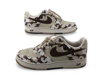 New Size 14 Air Force 1 Premium Camo Sneakers