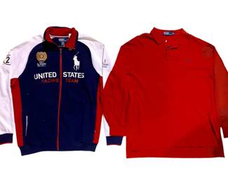 Ralph Lauren Racing Team Jacket & Red Polo Shirt