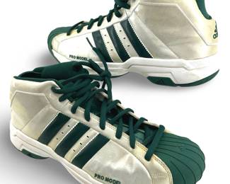 Adidas Metallic Green Pro Model Sneakers