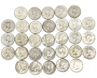 31-Piece Kennedy Half Dollar Collection