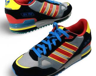 Colorful Adidas ZX 750 Running Shoes