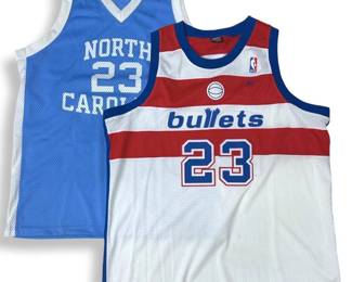 XL/2XL Michael Jordan Washington and UNC Jerseys
