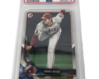 Graded 2018 Bowman Shohei Ohtani Rookie PSA 7