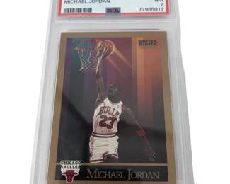 Graded 1990 Skybox Michael Jordan PSA 7
