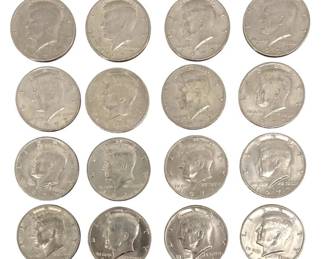 22-Piece 1972 Kennedy Half Dollar Collection