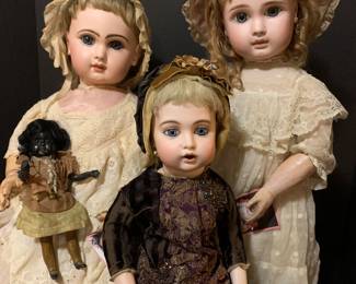 Antique Jumeau, Bru and Steiner Bebes