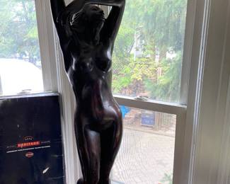 SIGNED BRONZE NUDE