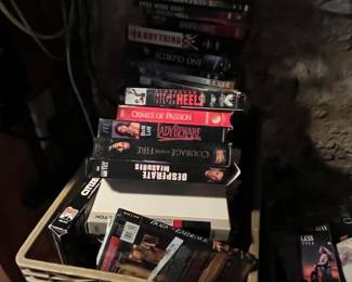 VINTAGE VHS TAPES