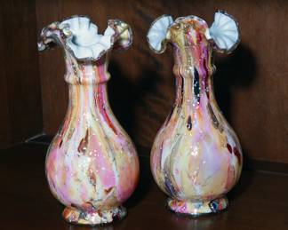 Art glass vases