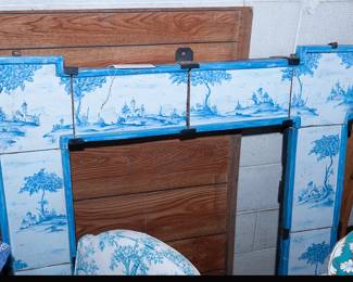 Ceramic fireplace surround