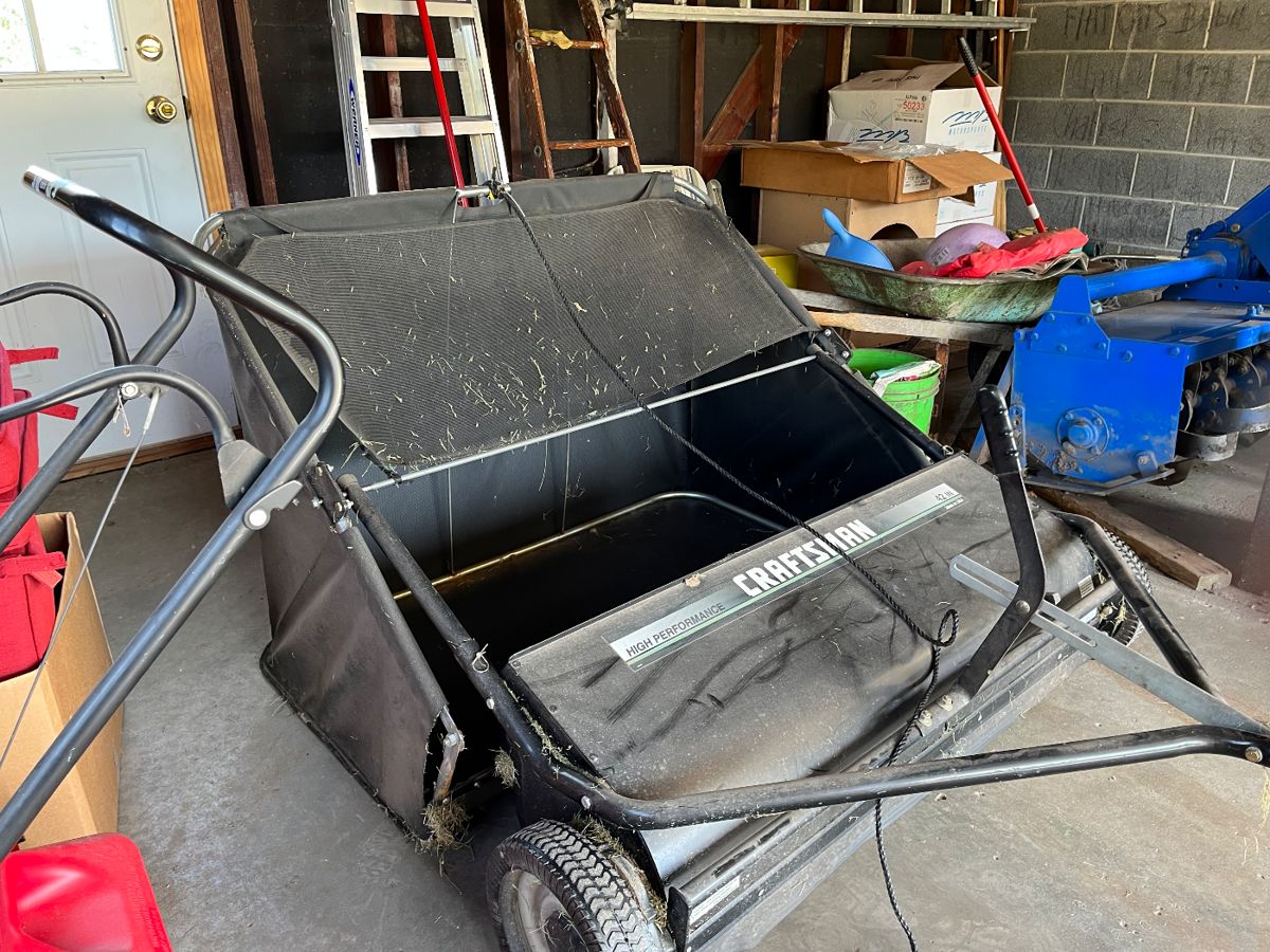 Craftsman lawn sweeper