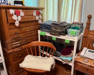 Bassett tall chest of drawers 