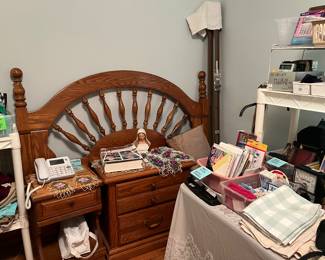 Bassett headboard and frame