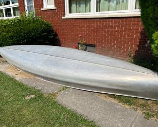 17 foot aluminum canoe 