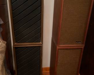 Vintage realistic  floor speakers, another set of floor speakers