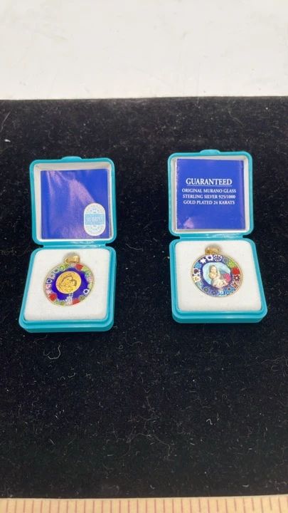 Original Murano Glass Pendants